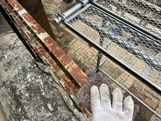 立川市栄町にて鉄骨階段塗装のご相談、付帯部塗装を行う際は別工事と併せると費用の節約になります